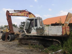 แมคโครคลาสสิคในตำนาน Sumitomo LS2800 รุ่นประหยัดน้ำมัน อึดถึกทน ช่วงล่างดี เอกสารเล่มทะเบียน ราคาสุดคุ้ม 