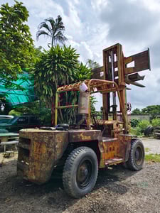 ขายด่วน โฟล์คลิฟท์6ตัน ยกสูง3เมตร ยางดี ใช้งานยกของได้ดี ราคาถูกมากๆ