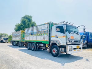 อีซูซุ Deca 10ล้อ(ดัมพ์) FXZ360 DT +พร้อมหาง