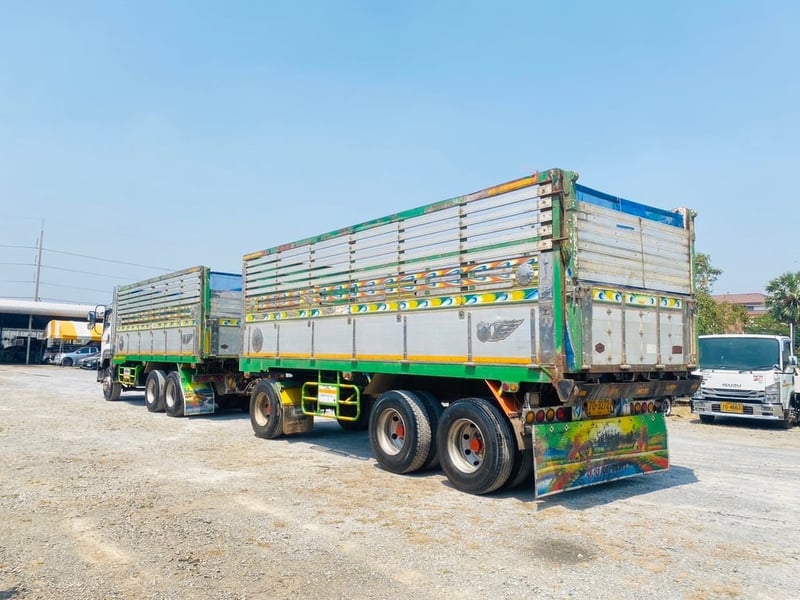 อีซูซุ Deca 10ล้อ(ดัมพ์) FXZ360 DT +พร้อมหาง