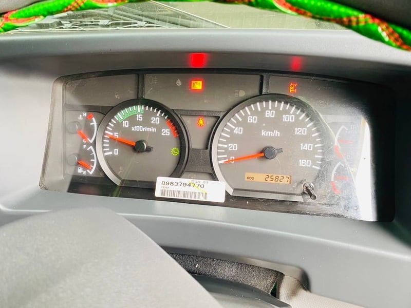 อีซูซุแม่+ลูก ไมล์แท้ 25,000ดม. บรรทุก 31.2ตัน ของใหม่ป้ายเกือบแดง