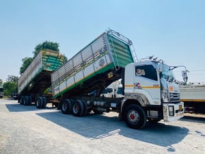 อีซูซุ Deca 10ล้อ(ดัมพ์) FXZ360 DT +พร้อมหาง