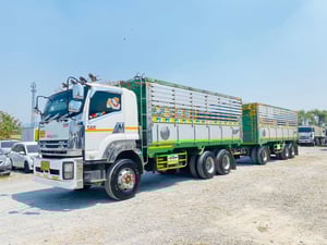 อีซูซุ Deca 10ล้อ(ดัมพ์) FXZ360 DT +พร้อมหาง