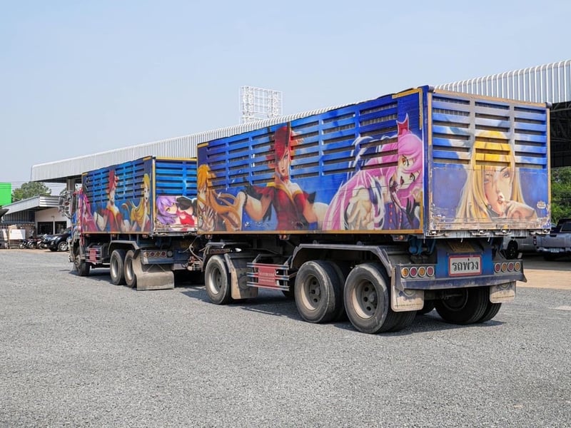 หน้าGiga แม่ดัมพ์ 10ลูก+ลูกดัมพ์ 12ล้อ น้ำหนักบรรทุก 29ตัน