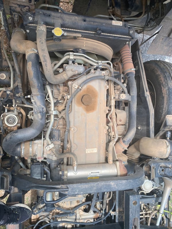 ISUZU FRR 210 แรงม้า รถบรรทุก 6 ล้อ ดั้มพ์สามมิตร ปี2023 