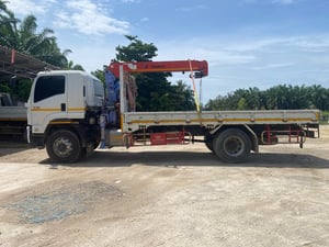 ISUZU FTR 240HP รถบรรทุก 6 ล้อ กระบะติดเครน ปี2017 พร้อมใช้งาน ISUZU FTR 240HP รถบรรทุก 6 ล้อ กระบะติดเครน ปี2017 พร้อมใช้งาน