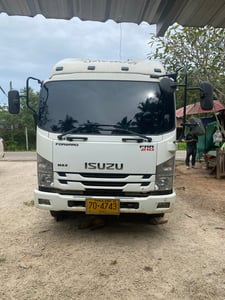 ISUZU FRR 210 แรงม้า รถบรรทุก 6 ล้อ ดั้มพ์ PANUS ปี2022  ขายดาวน์ 200,000 บาท