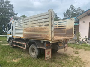 ISUZU FRR 210 แรงม้า รถบรรทุก 6 ล้อ ดั้มพ์ ปี 2024 