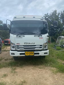 ISUZU FRR 210 แรงม้า รถบรรทุก 6 ล้อ ดั้มพ์ ปี 2024 