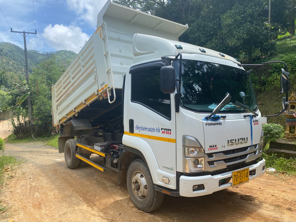 ISUZU FRR 210 แรงม้า รถบรรทุก 6 ล้อ ดั้มพ์ PANUS ปี2023 ขายดาวน์ 140,000 บาท ISUZU FRR 210 แรงม้า รถบรรทุก 6 ล้อ ดั้มพ์ PANUS ปี2023 ขายดาวน์ 140,000 บาท