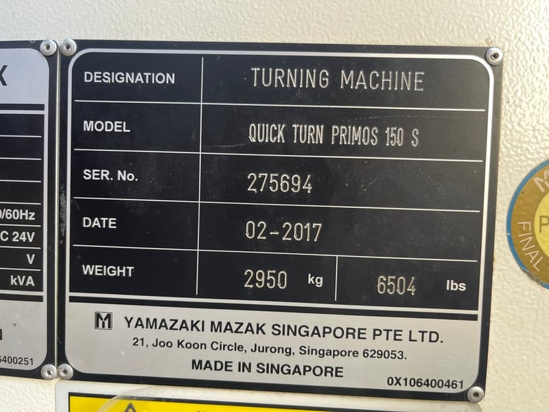 ขายเครื่อง กลึง CNC Lath ''MAZAK''
