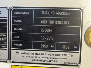 ขายเครื่อง กลึง CNC Lath ''MAZAK''