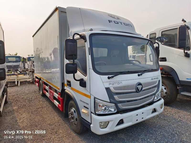 FOTON AUMARK S 8.5T 4050 Cummins รถบรรทุก 6ล้อ ตู้แห้ง ปี2023 เลขไมล์ 4,859 กม.