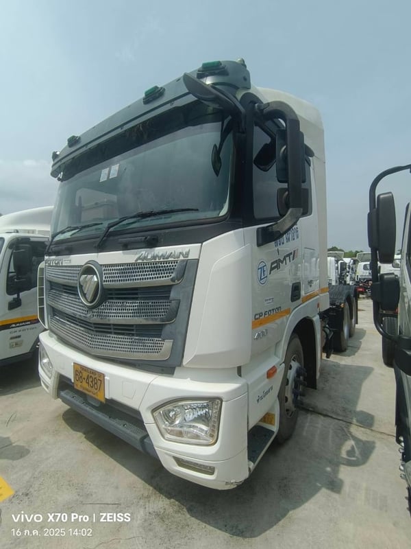 FOTON AUMAN EST 400 (AMT) รถบรรทุก หัวลาก 10ล้อ หัวลาก เฉพาะหัว ปี2023 เลขไมล์ 20,060 กม. FOTON AUMAN EST 400 (AMT) รถบรรทุก หัวลาก 10ล้อ หัวลาก เฉพาะหัว ปี2023 เลขไมล์ 20,060 กม.
