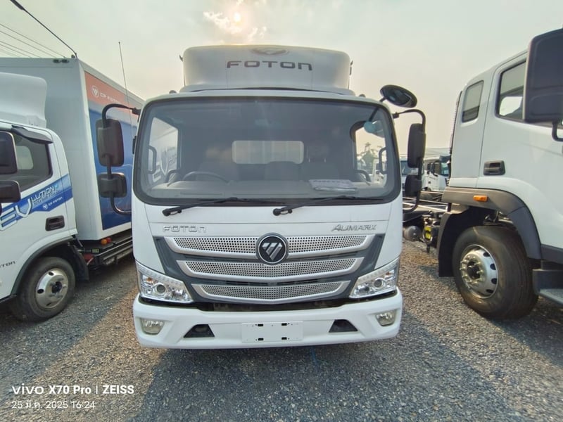 FOTON AUMARK S 8.5T 4050 Cummins รถบรรทุก 6ล้อ ตู้แห้ง ปี2023 เลขไมล์ 4,859 กม.