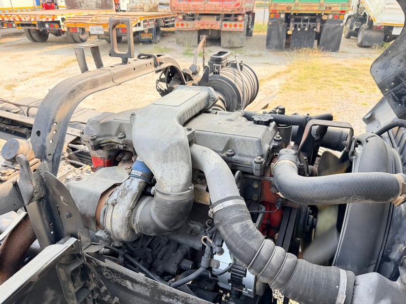 HINO FC4J ปี45 หัวคัชซี เครื่อง JO5C turbo 150แรง  ตัวรถยาว 5.50 เมตร 