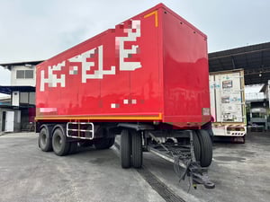 ลูกพ่วงตู้แห้ง6 บาน ย.7.2เมตร ปี53 ราคา 355,000 บาท ลูกพ่วงตู้แห้ง6 บาน ย.7.2เมตร ปี53 ราคา 355,000 บาท