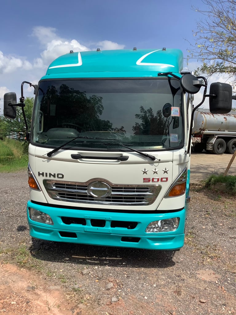 Hino 6 ล้อรั้ว (เมก้า150แรง) ยูโร2 ปี47 ยาว5.5ม. Hino 6 ล้อรั้ว (เมก้า150แรง) ยูโร2 ปี47 ยาว5.5ม.