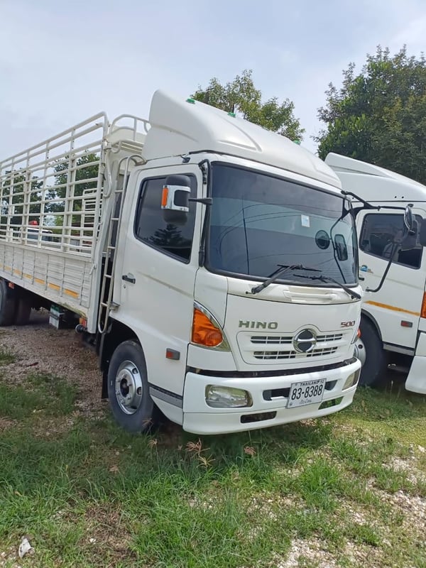 Hino 6 ล้อคอก 175 แรง ปี56 กระบะยาว 6.50 เมตร Hino 6 ล้อคอก 175 แรง ปี56 กระบะยาว 6.50 เมตร