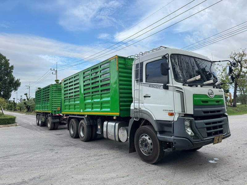 UD Truck CWE 390 ทะเบียน 67-4278 พ่วง 67-4279 UD Truck CWE 390 ทะเบียน 67-4278 พ่วง 67-4279