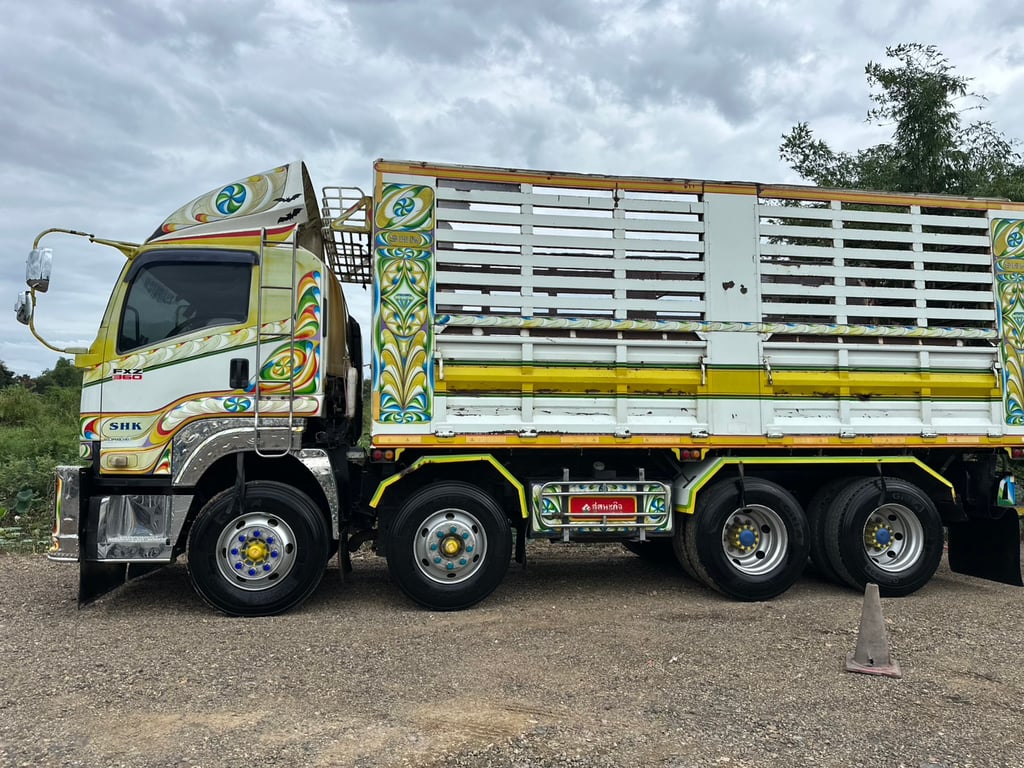 FXZ 360 ปี 56 ไมล์น้อย 573,000 กม. แม่ 12 ล้อ ยาว 6.2 ม. ตัวลูก 3 เพลา 7 ม.ดั้มแม่ลูก FXZ 360 ปี 56 ไมล์น้อย 573,000 กม. แม่ 12 ล้อ ยาว 6.2 ม. ตัวลูก 3 เพลา 7 ม.ดั้มแม่ลูก