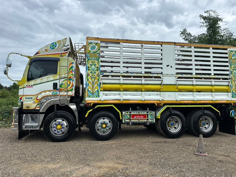 FXZ 360 ปี 56 ไมล์น้อย 573,000 กม. แม่ 12 ล้อ ยาว 6.2 ม. ตัวลูก 3 เพลา 7 ม.ดั้มแม่ลูก 