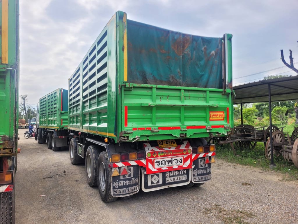 UD Truck CWE 390 ทะเบียน 67-4278 พ่วง 67-4279 