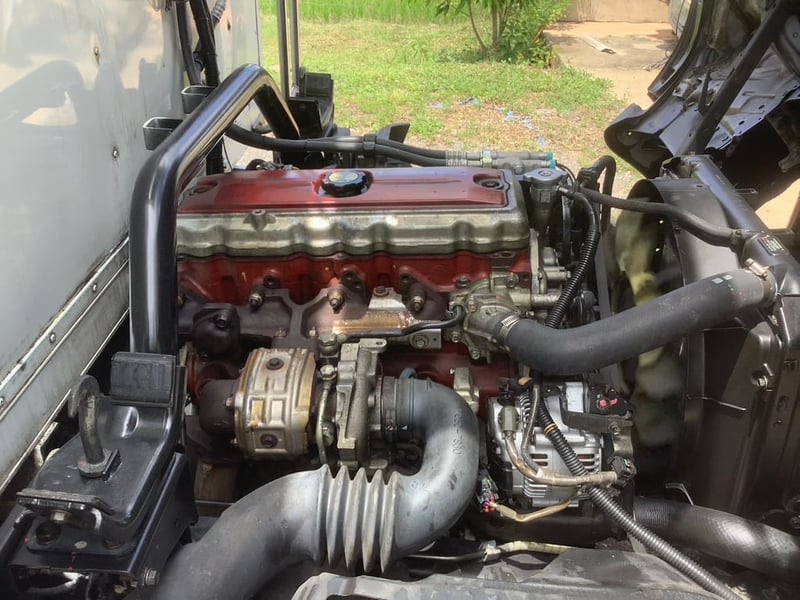 Hino 6 ล้อ ยูโร3 (ตู้เย็นติดลบ) ปี57 ตู้ ยาว 4.5ม. , สูง 2 ม. , กว้าง 2 ม.