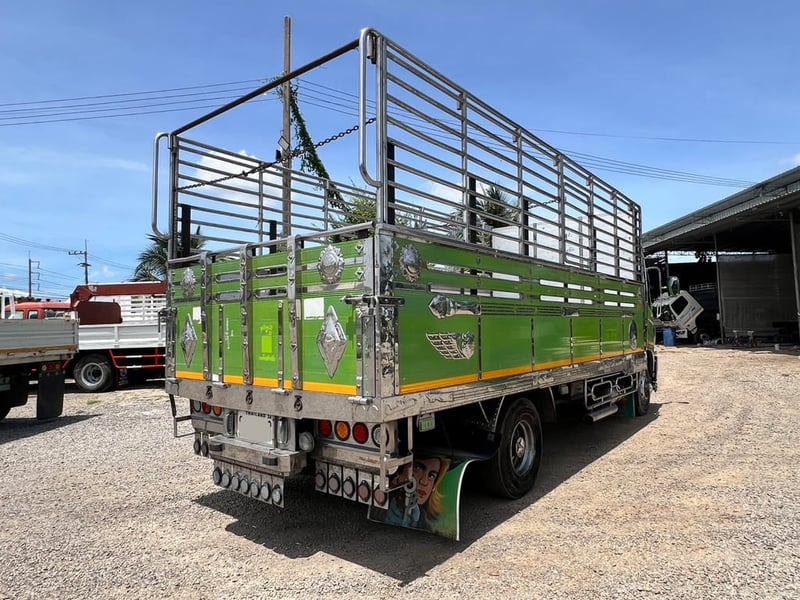 HINO MEGA150 ปี48 กระบะปิเนียม คอกเลส พื้นเลส HINO MEGA150 ปี48 กระบะปิเนียม คอกเลส พื้นเลส