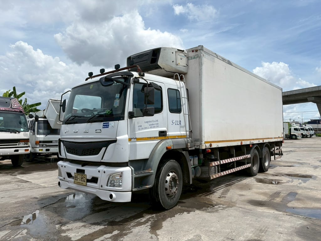 รถตู้เย็น #FUSO 231 ปี61 แอร์แคเรียร์