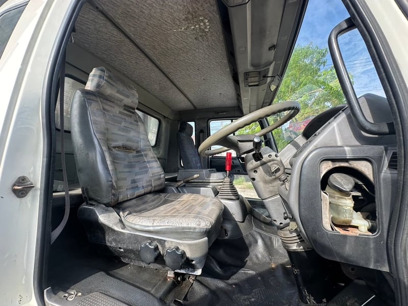 HINO  FF1J ปี43 ยาว 7.20 เมตร  รถบรรทุก 6ล้อ กระบะคอกสูง