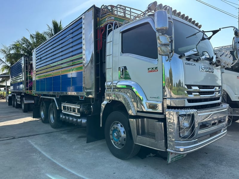 FXZ360 แม่+ลูก ปี62  ดั้มเกษตร อู่ ส สมบัติ แม่ยาว 6.2ลูก 6.8 ม. น้ำหนัก บรรทุก 29.5 ตัน 