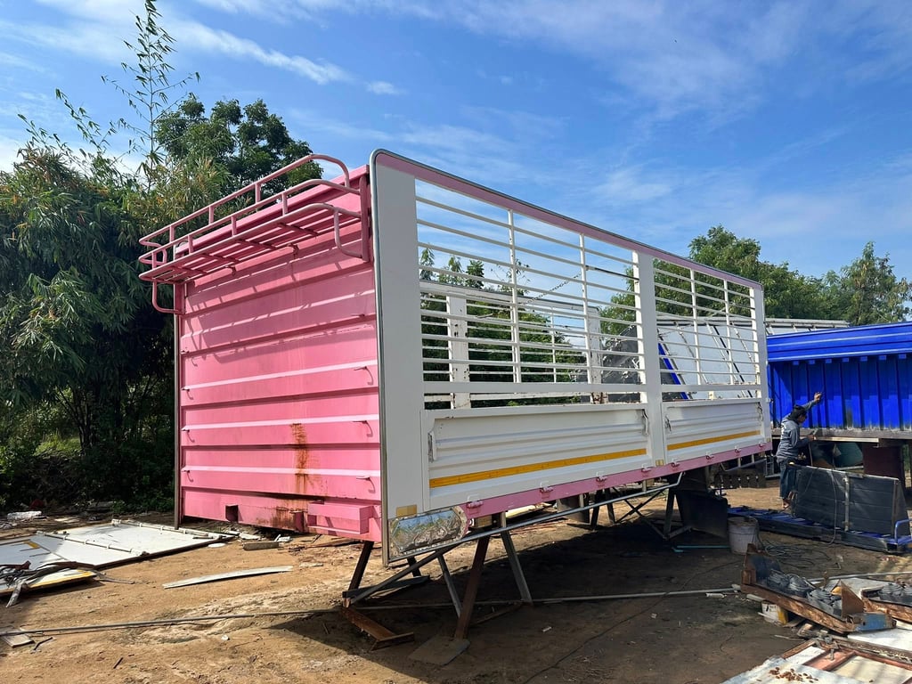 กะบะคอก 6.6เมตร ถอดจากรถ Hino fc9jปี66