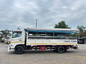 Hino mega 500 ปี57 รถสองแถว กระบะยาว 5.60เมตร 
