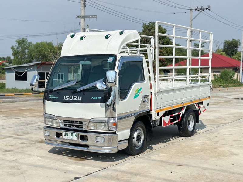 𝐈𝐒𝐔𝐙𝐔 𝐍𝐊𝐑 100แรง หัวการ์ตูน กระบะคาร์โก้ พร้อมคอก 