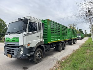 UD Truck CWE 390 พ่วงดั้ม แม่+ลูก 