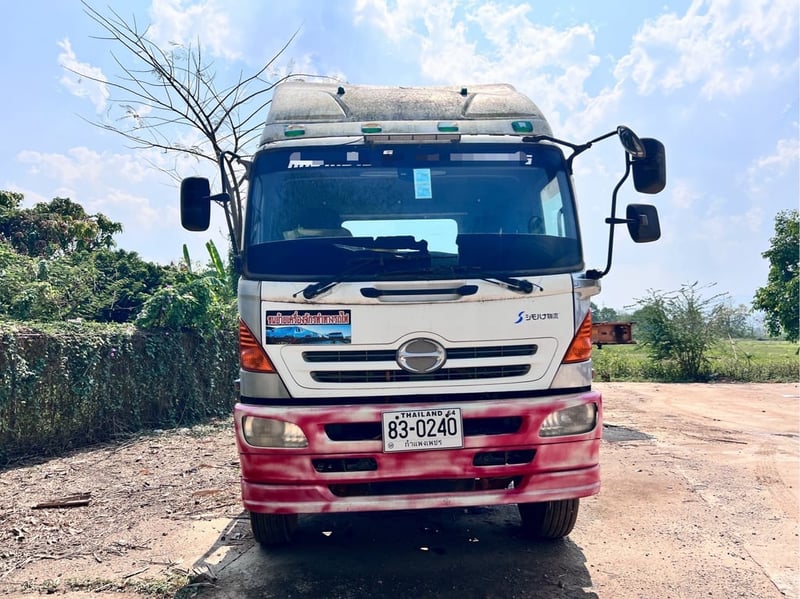 HINO หัวลาก 2 เพลา หัวพร้อมหาง เครื่อง EP100 เทอร์โบ 285 แรง หาง 2 คาน บันไดไฮดรอริก มีเล่ม HINO หัวลาก 2 เพลา หัวพร้อมหาง เครื่อง EP100 เทอร์โบ 285 แรง หาง 2 คาน บันไดไฮดรอริก มีเล่ม