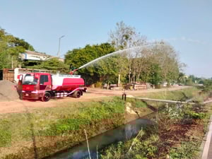 Hino 6 ล้อ FB4J 150แรง ยูโร1 ปี 40 รถน้ำ 5,000 ลิตร