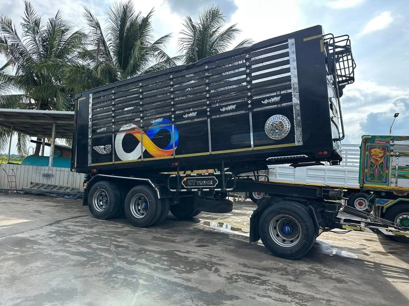 ISUZU 360 ปี 61 ดั้มเกษตรอู่ ซีที ทรัค ใส่ของ 31 ตัน 