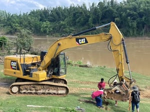 Cat 320GC รถแบคโฮ ราคา 1,520,000 บาท  