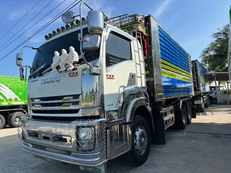 FXZ360 แม่+ลูก ปี62  ดั้มเกษตร อู่ ส สมบัติ แม่ยาว 6.2ลูก 6.8 ม. น้ำหนัก บรรทุก 29.5 ตัน 