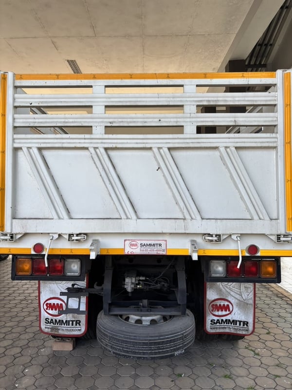 ขายรถโซว์ HINO FM1A 344 แรง กระบะดั้มสามมิตร สภาพใหม่ป้ายแดง