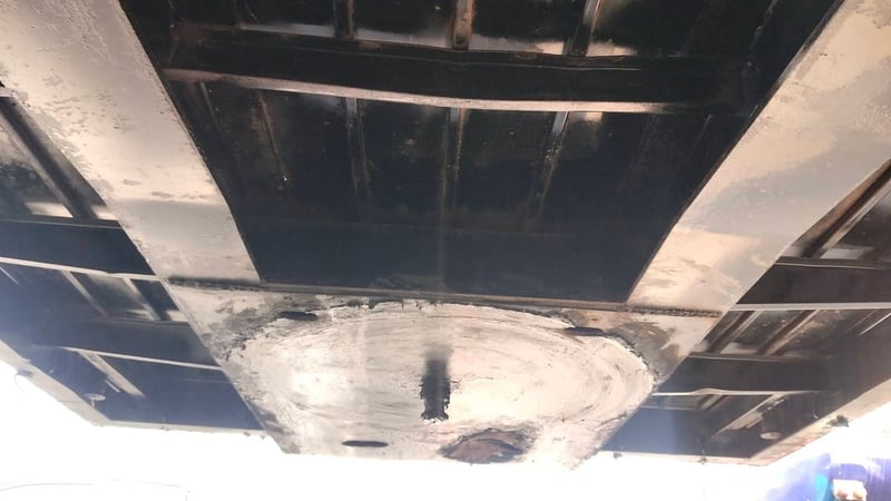 หางพื้นเรียบสามเพลา อาซีเค  ปี 2551 