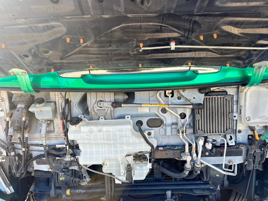 Hino mega 210 ปี64 ไมล์ 5x,xxx กระบะดั้มยาว 5เมตร