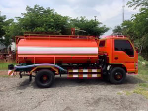 6 ล้อ Isuzu NQR175 แรง ปี 50  รถน้ำ 5,000 ลิตร  