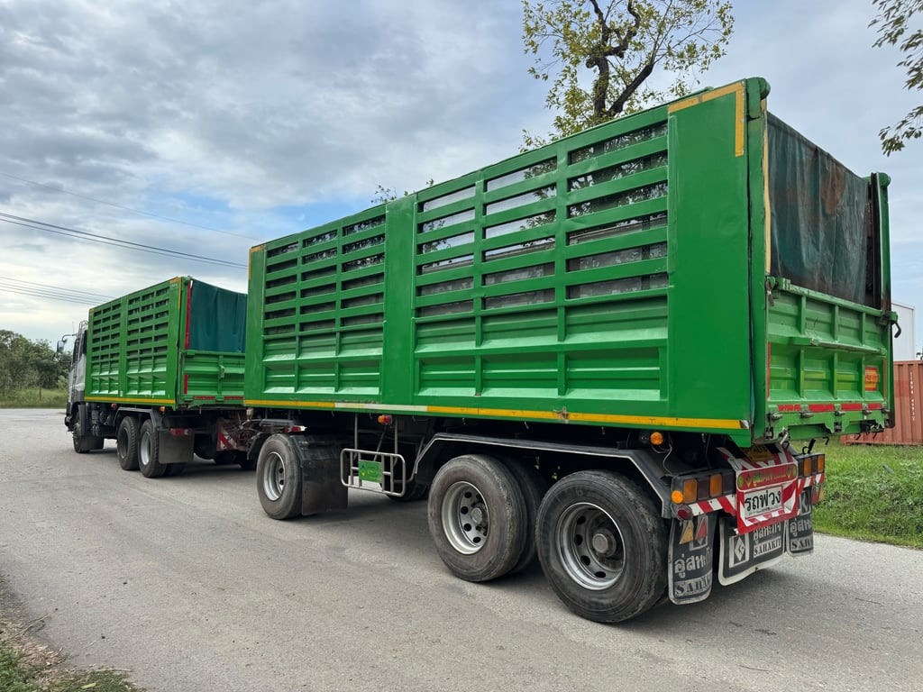 UD Truck CWE 390 ทะเบียน 67-4278 พ่วง 67-4279 