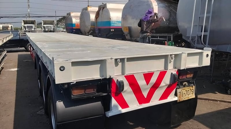 หางพื้นเรียบสามเพลา อาซีเค  ปี 2551 