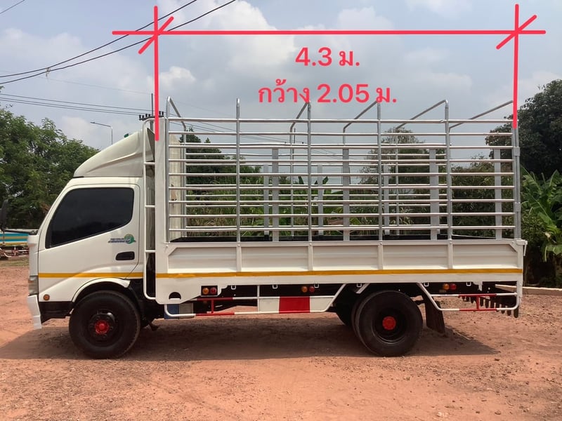 Hino 6 ล้อ คอก ดูโท้150แรง ยูโร3 ปี 55 Hino 6 ล้อ คอก ดูโท้150แรง ยูโร3 ปี 55