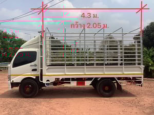 Hino 6 ล้อ คอก ดูโท้150แรง ยูโร3 ปี 55 Hino 6 ล้อ คอก ดูโท้150แรง ยูโร3 ปี 55