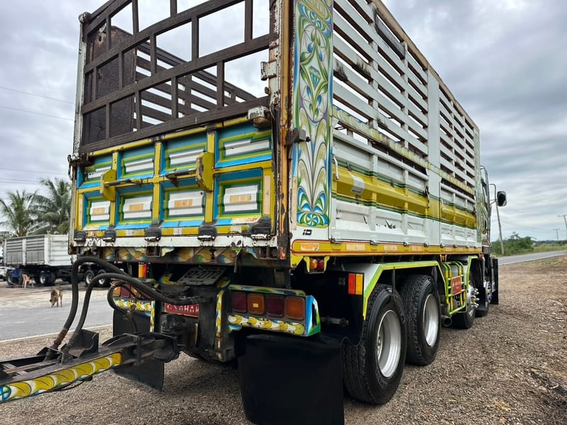 FXZ 360 ปี 56 ไมล์น้อย 573,000 กม. แม่ 12 ล้อ ยาว 6.2 ม. ตัวลูก 3 เพลา 7 ม.ดั้มแม่ลูก 